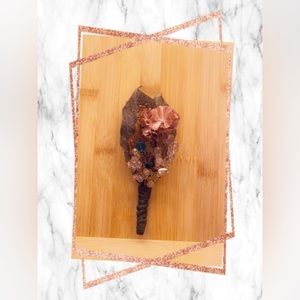 Custom Made Silk Boutonniere